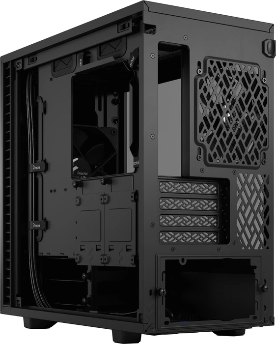 Fractal Design Define 7 Mini Black TG Light Tint, Glasfenster, schallgedämmt