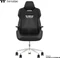 Thermaltake ARGENT E700 Gamingstuhl, schwarz Vorschaubild