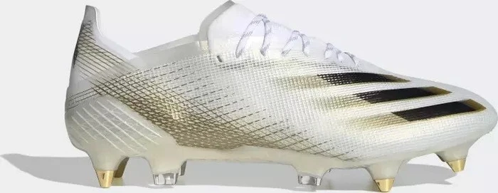 adidas X Ghosted.1 SG cloud white/core black/met. gold melange (Herren)