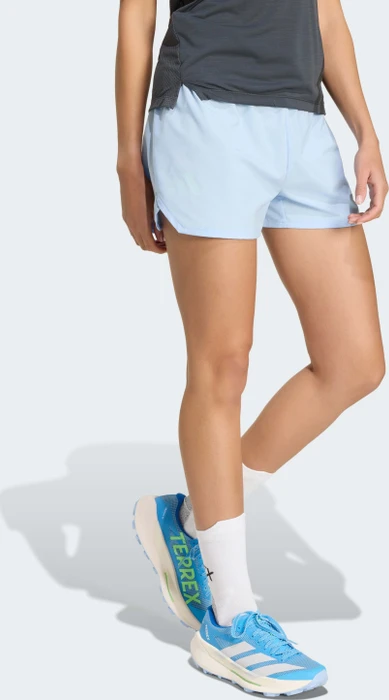 adidas Terrex Experior Clima365 Laufhose kurz glow blue (Damen)