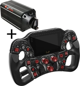 Asetek Invicta Direct Drive Wheelbase 27Nm inkl. Invicta Formula Lenkrad rot (PC)