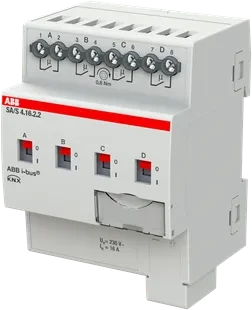 ABB SA/S4.16.2.2 Schaltaktor 4-fach, 230V, 16A, 4TE REG, Schaltaktor