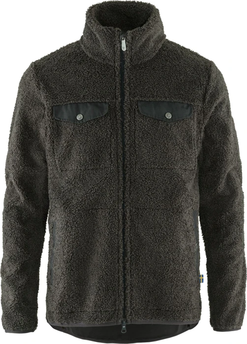 Fjällräven Greenland Pile Fleece Funktionsjacke dark grey (Herren)