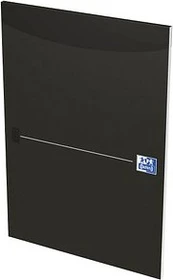 Oxford Office Essentials Briefblock, A4, Lineatur 22, schwarz, 50 Blatt