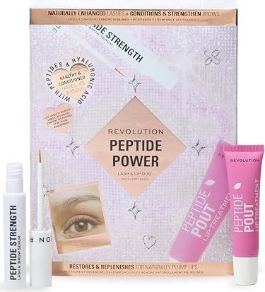 Revolution Beauty Peptide Power Lash & Lip Duo Geschenkset
