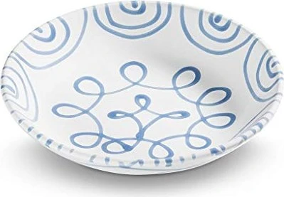 Gmundner Keramik Blaugeflammt Suppenteller 20cm