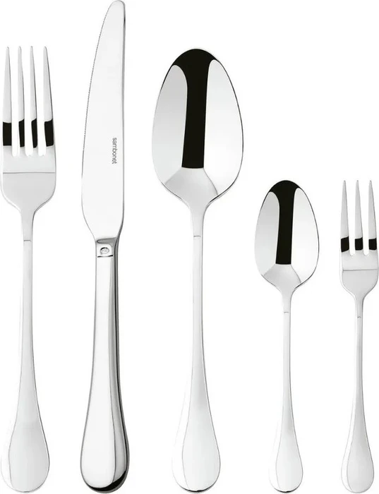 Sambonet Bloom Edelstahl 18/10 Monoblock Besteck-Set, 60-tlg.