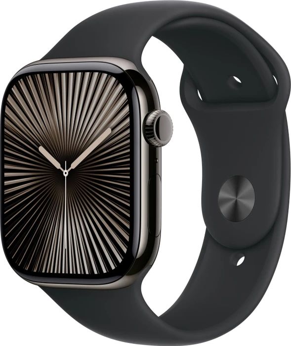 Apple Sportarmband M/L für Apple Watch 46mm schwarz