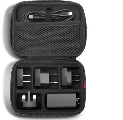 Lenovo USB-C AC Travel Adapter schwarz, 1x USB-C, inkl. USB-C-Ladekabel, 65W