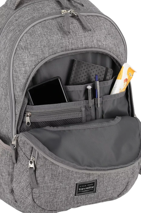 Travelite Basics Rucksack hellgrau