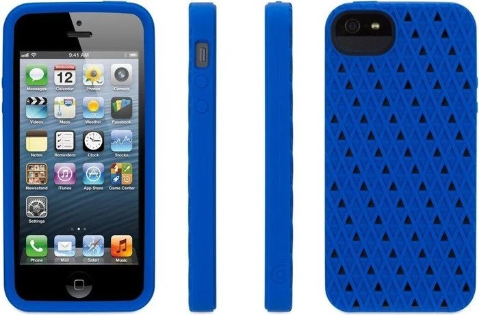 Griffin FlexGrip Punch für Apple iPhone 5/5s blau