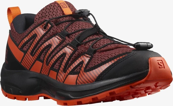 Salomon XA Pro 3D V8 madder brown/black/red orange (Junior)