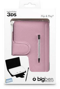 BigBen Nintendo 3DS Flip & Play Protector rosa (DS)