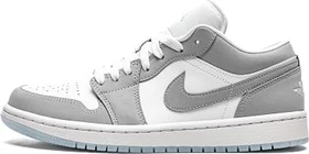 Nike Air Jordan 1 Low white/aluminum/wolf grey (Damen)