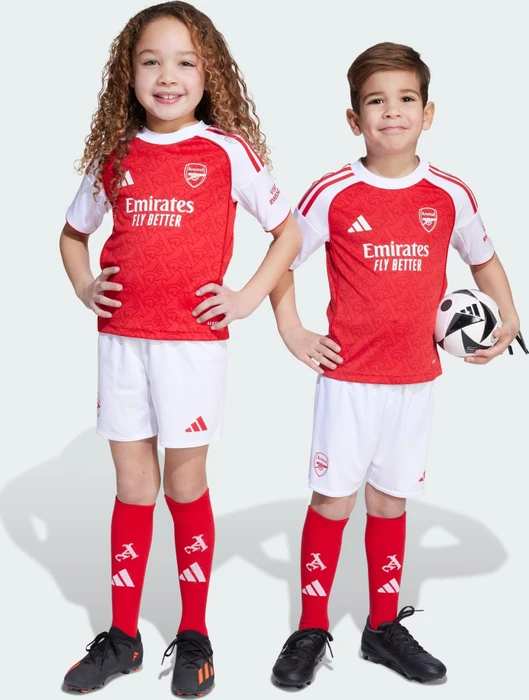 adidas FC Arsenal Kids Mini 2025/2026 Heimausrüstung better scarlet/white (Junior)