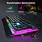 TeckNet RGB Gaming Keyboard, schwarz, LEDs RGB, USB, DE Vorschaubild