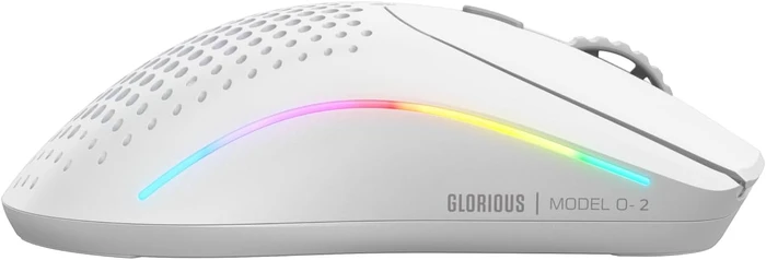 Glorious Model O 2 Mini Wireless weiß matt, USB/Bluetooth