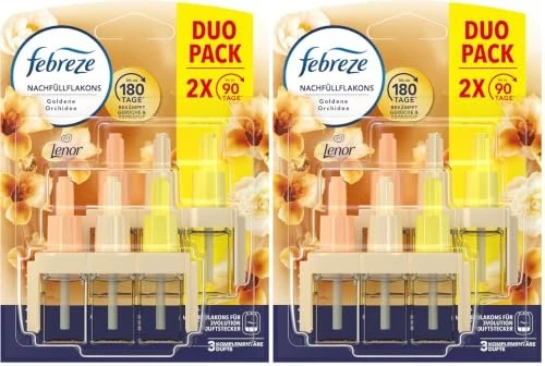 Febreze 3Volution Goldene Orchidee Refill, 40ml (2x 20ml)