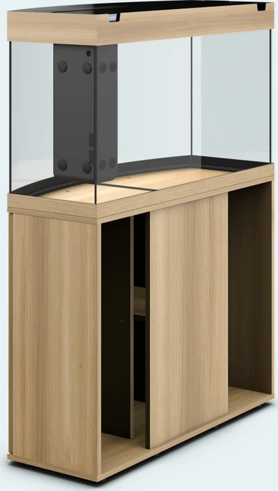 Juwel Vision 180 LED Aquarium-Set mit Unterschrank, helles Holz/helles Holz, 180l