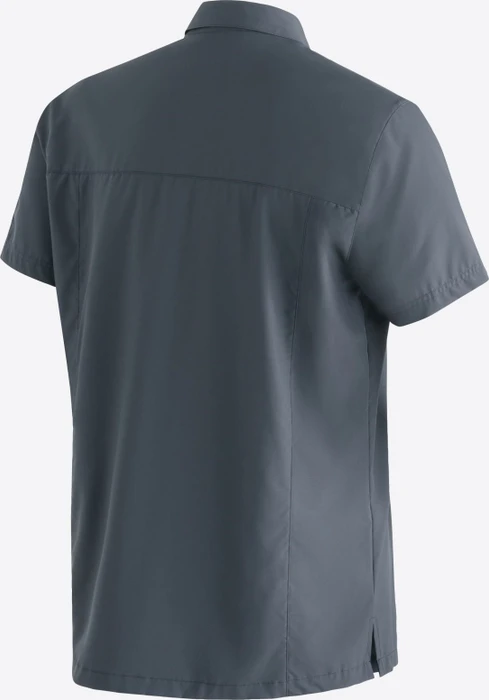 Maier Sports Magos Hemd kurzarm graphite (Herren)