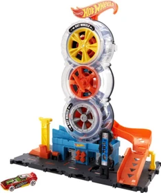 Mattel Hot Wheels City Super Reifen Shop