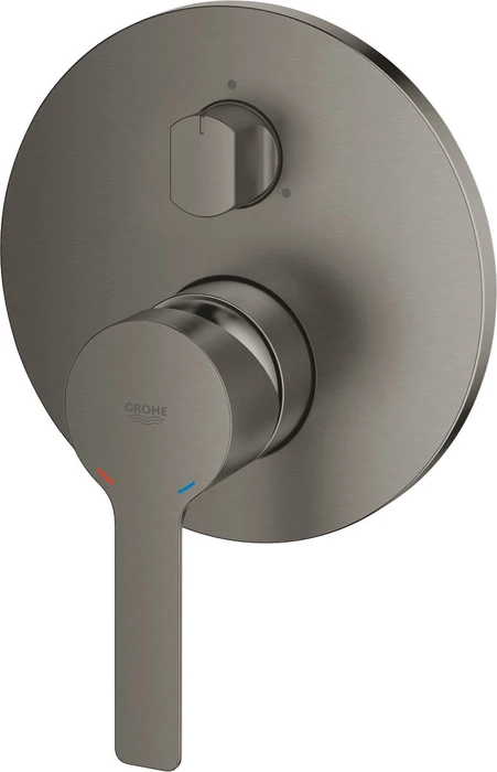 Grohe Lineare Einhandbatterie mit 3-Wege Umstellung hard graphite gebürstet