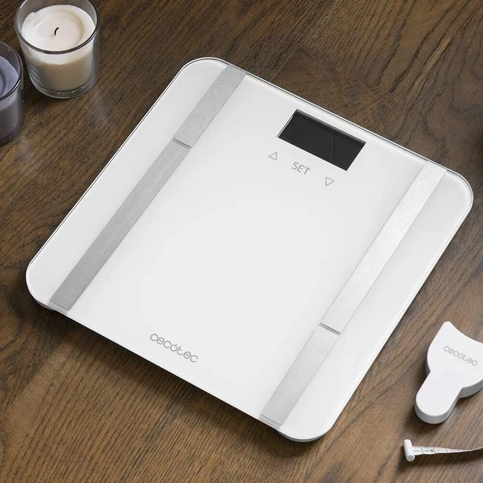 Cecotec Surface Precision 9400 Full Healthy digitale Körperanalysewaage weiß