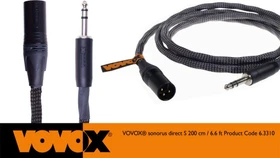 VOVOX sonorus direct S TRS/XLRm 2.0m