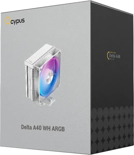 Ocypus Delta A40 WH ARGB, weiß