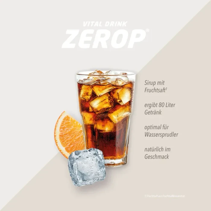 Best Body Nutrition Vital Drink Zerop Cola Orange 1l