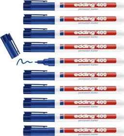 edding 400 Permanentmarker blau, 10er-Pack