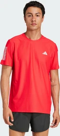 adidas Own the Run Laufshirt kurzarm pure ruby (Herren)