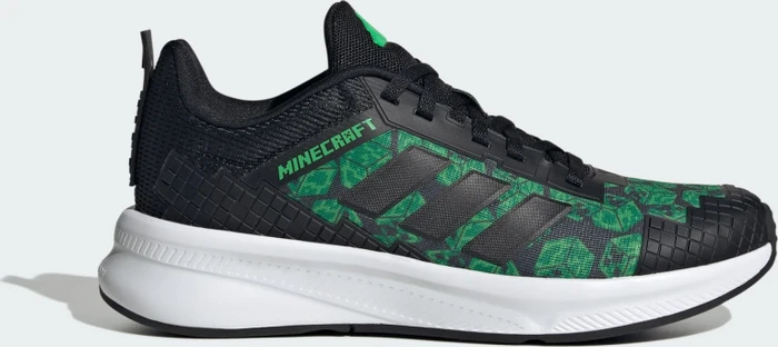 adidas Minecraft Fortarun 4.0 core black/cloud white (Junior)