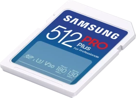 Samsung PRO Plus for Professionals R180/W130 512GB, UHS-I U3, Class 10
