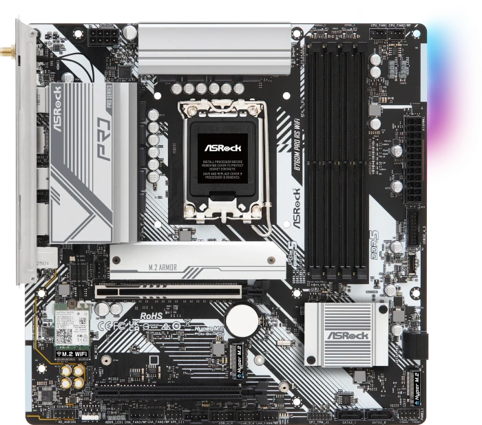 ASRock B760M Pro RS WiFi (Intel 1700)