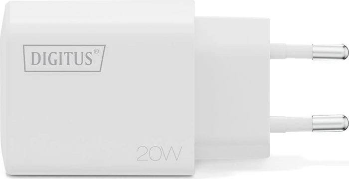 Digitus USB Charger 1x USB-C 1x USB-A 20W weiß