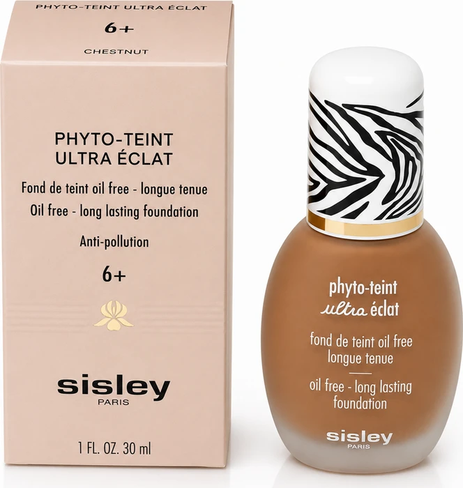 Sisley Phyto Teint Ultra Éclat Foundation 6W Chestnut, 30ml
