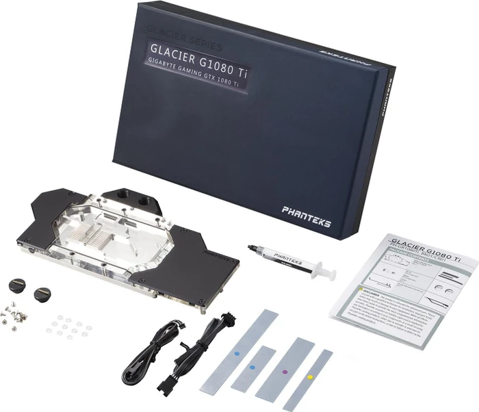 Phanteks Glacier GTX 1080 Ti Gigabyte Gaming GPU Block, schwarz