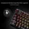 ASUS ROG Keycap Set, Kunststoff (PBT), schwarz, 125 Tasten (105+20) Vorschaubild