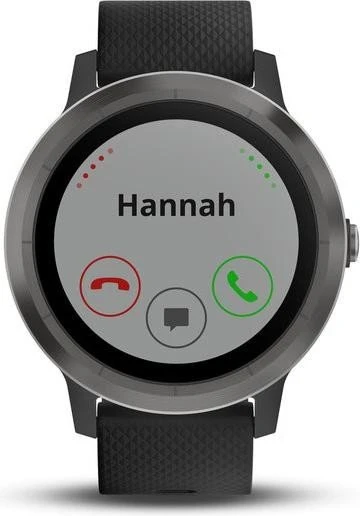 Garmin vivoactive 3 schiefer/edelstahl