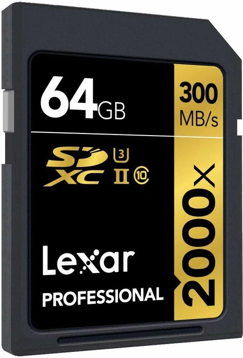 Lexar Professional 2000x R300/W260 64GB Kit, UHS-II U3, Class 10