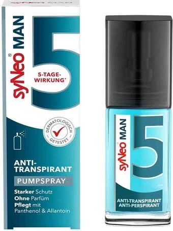 syNeo 5 Antitranspirant Deodorant Man Spray, 30ml