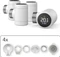 tado Smart Heizkörper-Thermostat X, Heizungssteuerung, 4er-Pack Vorschaubild