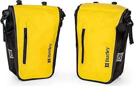 Burley Pannier Set Gepäcktasche gelb/schwarz