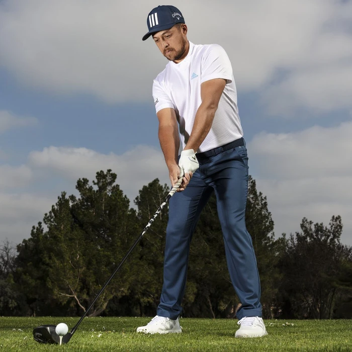 adidas Ultimate365 Tapered Golf Hose lang crew navy (Herren)