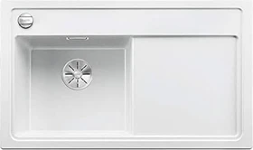 Blanco Zenar 45 S-F InFino Becken links mit Ablauffernbedienung weiß