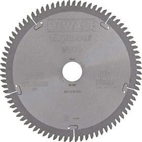 DeWalt DT4286 Extreme Kreissägeblatt 80Z, 216x1.8x30mm, 1 Stück