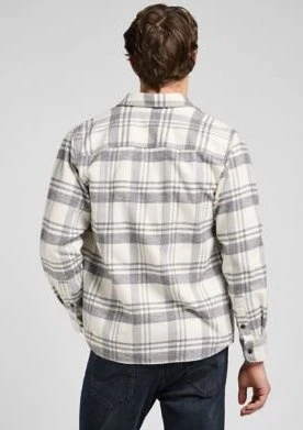 Lee Relaxed Mercantile Hemd langarm painter gray jaspe plaid (Herren)