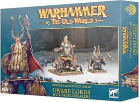Games Workshop Warhammer The Old World - Dwarfen Mountain Holds - Dwarf Lords with Shieldbearers