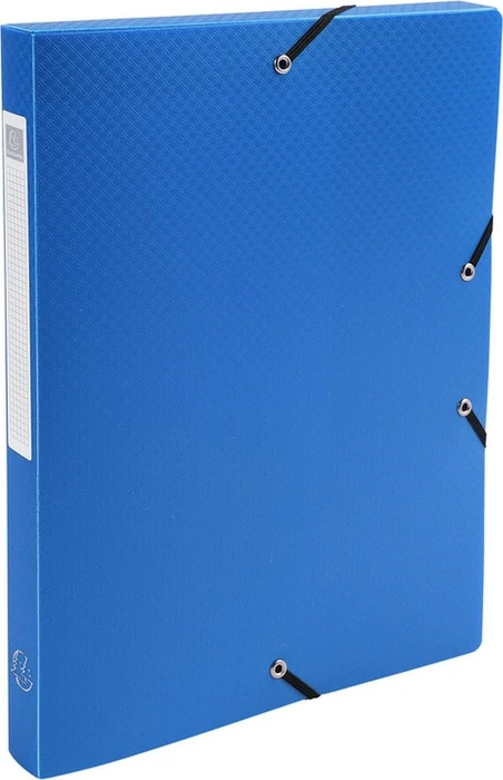 Exacompta Archivbox Kunststoff blickdicht 25mm, A4, hellblau